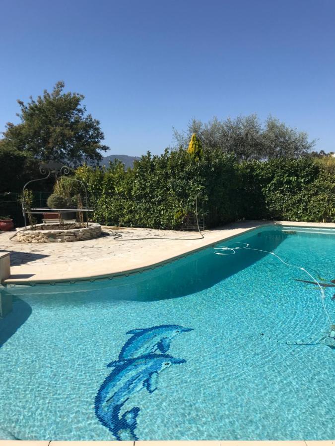 2 Pieces Rdc Villa Piscine La Roquette-sur-Siagne Εξωτερικό φωτογραφία