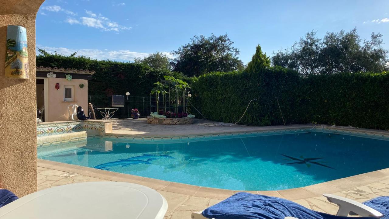 2 Pieces Rdc Villa Piscine La Roquette-sur-Siagne Εξωτερικό φωτογραφία